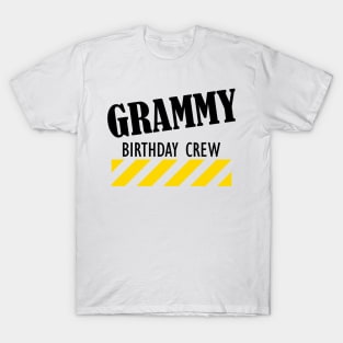 Grammy Birthday Crew T-Shirt